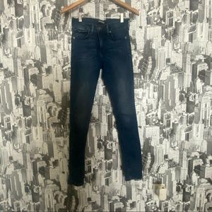 Express Dark Wash Skinny Jeans